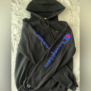 CHAMPION Black Hoodie